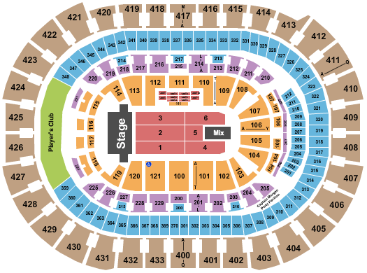Capital One Arena Trans-Siberian Orchestra Seating Chart